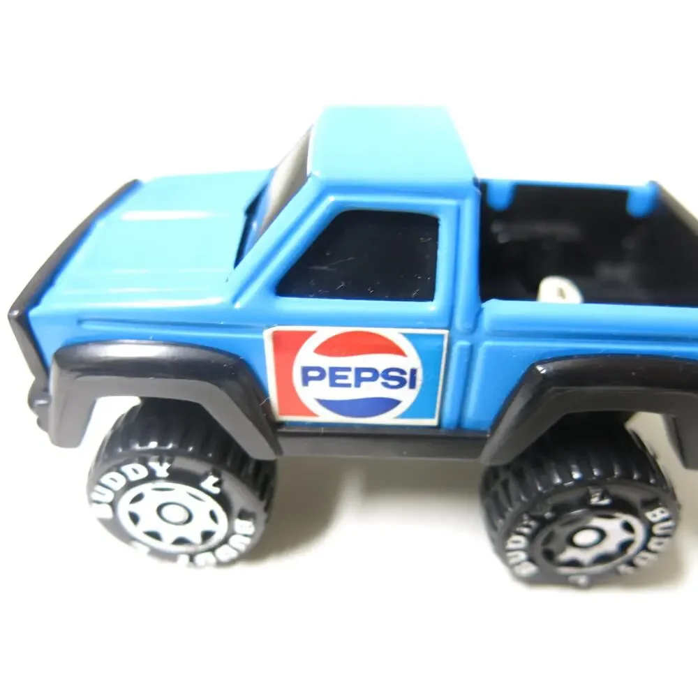 Vintage Pepsi Trucks Buddy L and Kazoos1980s Toys Monster Semi Soda Collectible